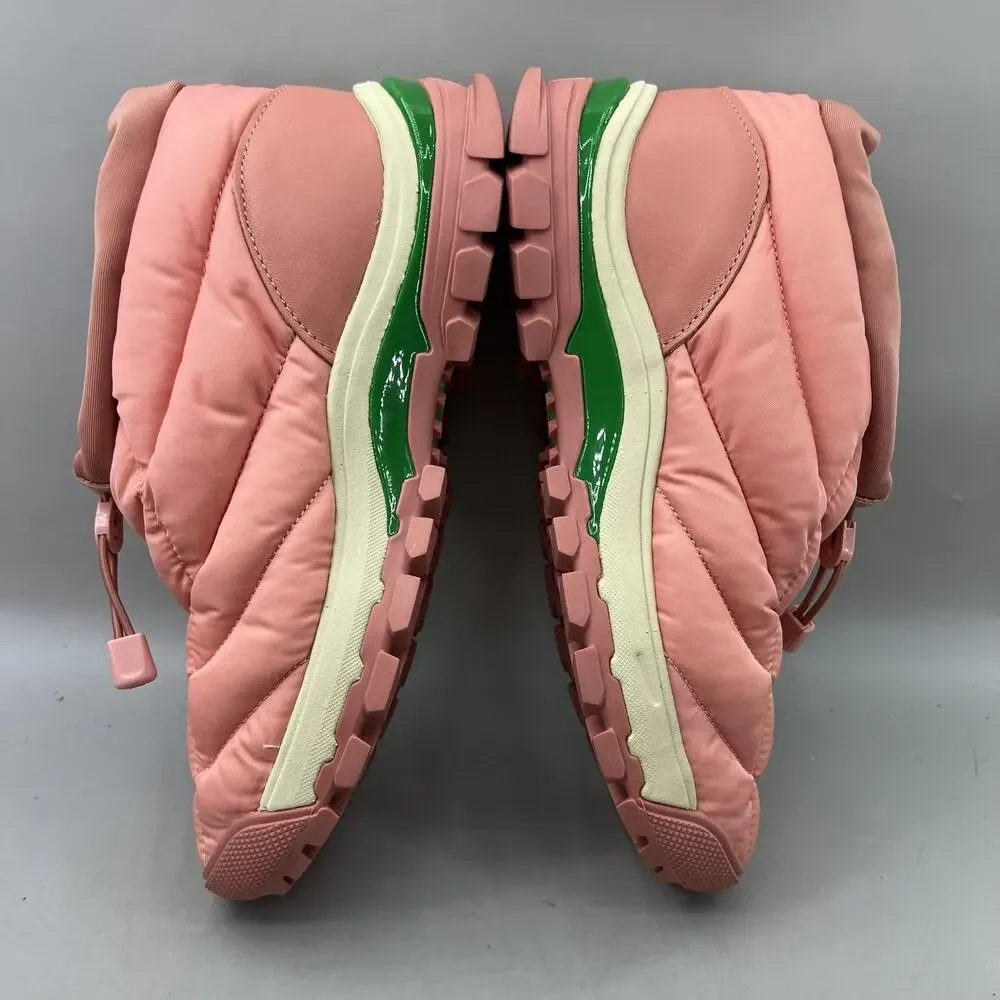 Vans Vault Slip Hiker LX Joe Freshgoods Shoes Men Size 9 Pink Puffed Sneakers